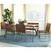 Natural Acacia Solid Wood Live Edge Design Dining Set