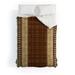 Sheila Wenzel-Ganny Tribal Brown Mud Cloth Made To Order Full Comforter Set