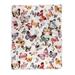 Ninola Design Butterflies Wings Countryside Made To Order Throw Blanket