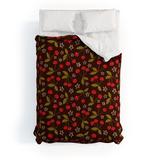 Avenie Cherry Pattern Made To Order Full Comforter Set