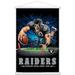 NFL Las Vegas Raiders â€“ End Zone 20 Wall Poster with Magnetic Frame 22.375 x 34