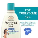 Aveeno Kids Curly Hair Conditioner Tear Free Curl Hair Products 12 fl. oz