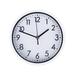 Kyoffiie Round Wall Clock Silent Wall Clock 9-Inch Decoration for Living Room Home Bedroom Kitchen