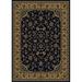 953-1344-NAVY Castello Rectangular Navy Blue Traditional Italy Area Rug 2 ft. 2 in. W x 7 ft. 7 in. H