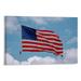1 Panel Set United State Flag Canvas Wall Art Wall Decor with Framed Home Decor Horizontal Version Modern Decoration Ready to Hang