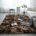 Europeian Long Plush Area Rug Gradient Carpet Floor Mat for Living Room Rug Fluffy Area Rugs Anti Carpet Long Hair Padded Gradient Carpets Floor Mat Thick American Bedside Blanket Window Cushion Skid