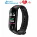 Fitness Tracker Continuous Heart Rate Monitor IP67 Waterproof Smart Activity Tracker with 6 Sports Mode Sleep Monitor Pedometer Smart Wrist Band for Women Men