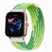 ALMNVO Braided Solo Loop Bands Compatible with Amazfit GTS/ GTS 2/ GTS 2 Mini / GTS 2e / GTS 3 Nylon Elastic Breathable Soft Stretch Bracelet Strap for Amazfit Bip Lite/Bip U Pro 20mm Watch Band