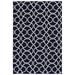 Mainstays Drizzle Navy/White 9 ft. x 12 ft. Large Area Rug