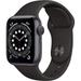 Pre-Owned Apple Watch Series 6 44MM Space Gray - Aluminum Case - GPS + Cellular - Black Sport Band (Refurbished Grade B)