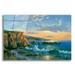 Epic Art Pismo Beach CA by Eduardo Camoes Acrylic Glass Wall Art 16 x12