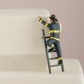 Weddingstar Fireman Groom Wedding Cake Topper Figurine - To the Rescue