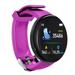 Health Sports Smart Watch Heart Rate Blood Pressure Oxygen Monitor Activity Tracker Bluetooth Call Reminder Fitness Tracker Purple