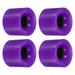 Uxcell 60mm Longboard Wheels Skateboard Wheel Street Wheels for Skateboards Cruiser Wheels 78A Purple 4 Pack