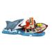 Penn-Plax Jaws Aquarium Decoration â€“ Boat Attack â€“ Small