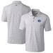 Men's Cutter & Buck Steel Air Force Falcons Vault Advantage Tri-Blend Space Dye Big Tall Polo