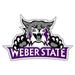 Weber State Decal (WEBER STATE CAT PAW DECAL (3 4 6 12 ) 6 in)