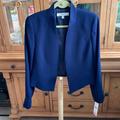 Nine West Jackets & Coats | New Nine West Jacket, Monte Carlo Navy,Sz 10.100%Polyester. Msrp $119. Price $50 | Color: Blue | Size: 10