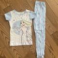 Disney Pajamas | Frozen Elsa Pajama Set | Color: Blue/White | Size: 7g