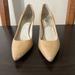 Michael Kors Shoes | Michael Kors Dorothy Flex Natural Heels | Color: Silver | Size: 7.5