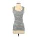 Under Armour Active Tank Top: Gray Activewear - Women's Size X-Small