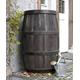 Technik Burgundy 500L Barrel Water Butt Tank - Outdoor Garden Irrigation - Rainwater Harvesting