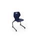 KI Furniture Intellect Wave 14" Cantilever Classroom Chair Plastic/Metal in Blue | 23 H x 15.4 W x 14.2 D in | Wayfair IWC13-FN-PND-NG-CTN