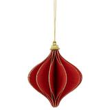 Northlight Seasonal 4.25" Glitte Onion Christmas Ornament in Red | 4.25 H x 3.25 W x 3.25 D in | Wayfair NORTHLIGHT GB94387