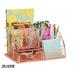 SR-HOME Metal Desk Organizer Metal in Pink | 5.5 H x 8.7 W x 5 D in | Wayfair SR-HOME940a863