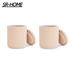 SR-HOME Home Décor Multipurpose Handmade Tall Cylinder Shape Candle Jar Holder, 10 Oz. (Sand)(Pack Of 2) in Brown | Wayfair SR-HOMEd368aed