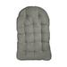 Mozaic Company Sunbrella Egg Chair Outdoor Cushion Acrylic, Cotton in Gray | 4 H x 27 W x 44 D in | Wayfair WF115231CCEI