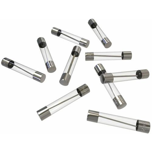 100 Feinsicherungen 20A Ampere 6,35×32 mm Schmelzsicherungen USA Glassicherungen 5A – 50A