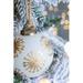 The Holiday Aisle® Ball Ornament Glass in White/Yellow | 3.9 H x 3.9 W x 3.9 D in | Wayfair 7FDFF74E36E24F02BBDA8315E9730544