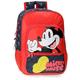 Disney Mickey Mouse Fashion Schulrucksack, mehrfarbig, 30 x 38 x 12 cm, Mikrofaser, 13,68 l, bunt, Schulrucksack