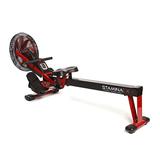 Stamina Cardio Exercise Foldable X Air Rower Rowing Machine w/ LCD Display, Red - 62