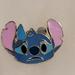 Disney Accessories | Disney Stitch Enamel Pin Stressed Out | Color: Blue/Pink | Size: Os