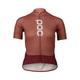 POC W's Essential Road Logo Jersey,Himalayan Salt/Garnet Red,M