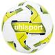 uhlsport 350 LITE SYNERGY, Junior Spiel- und Trainingsball, Fußball, für Kinder zwischen 10 und 12 Jahren, Größe 4, weiß/fluo gelb/marine