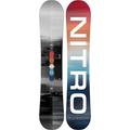 Nitro Snowboards Herren Team GULLW.Wide BRD ´23, Freestyleboard, Directional Twin, Gullwing Rocker, All-Terrain, Wide, für große Füße