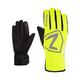 Ziener Herren DAQUA Fahrradhandschuhe, Winter |wasserdicht, Soft-Shell, gepolstert, Poison Yellow, 7