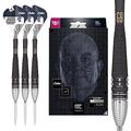 Target Darts Unisex Phil Taylor Power 9-five Gen 9 95% Tungsten Swiss Point Set Steel Tip Darts, Black and Silver, 22G UK