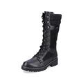 Remonte Women's D0b76 Mid Calf Boot, Black Black Black Black 01, 8 UK