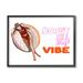 Stupell Industries Donut Kill My Vibe Relaxing Pool Float Girl by Amelia Noyes - Picture Frame Graphic Art on in Brown | Wayfair ao-999_fr_11x14