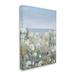 Stupell Industries Pleasant Summer Flower Field Distant Beach Shore Canvas Wall Art By Sally Swatland in Blue/Green/White | Wayfair ao-775_cn_30x40