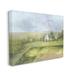 Stupell Industries Distant Barn Vast Rural Farmland Fields - Painting on Canvas Canvas/Metal in White | 24 H x 30 W x 1.5 D in | Wayfair