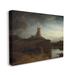 Stupell Industries The Mill Rembrandt van Rijn Classical Landscape Painting by Rembrandt van Rijn - Painting on Canvas in Blue/Brown | Wayfair