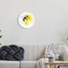 Stupell Industries Honey Bumble Bee Insect Yellow Paint Splatter by Stacy Gresell - Graphic Art on MDF in Black/White/Yellow | Wayfair