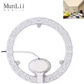 Munvei LED Ring PANEL Circle Light 12W 18W 24W 36W 72W Blanc froid AC220V-240V Panneau de plafond