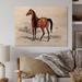 Union Rustic Vintage Horse - Unframed Graphic Art on Wood in Black/Brown | 8 H x 12 W x 1 D in | Wayfair BBEDB8458519451394055C26C53046CA