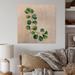 Winston Porter Green Eucalyptus Branches II - Unframed Painting on Wood in Brown/Green/White | 16 H x 16 W x 1 D in | Wayfair